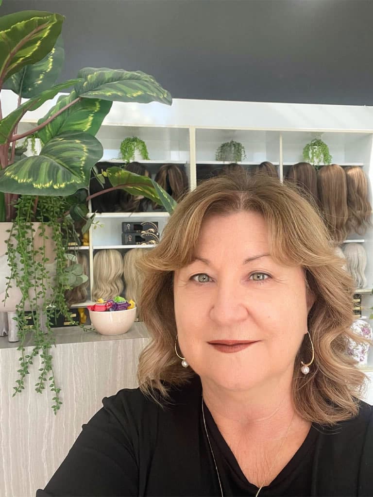 Debbie, hair loss specialist at Applebom in Toowoomba