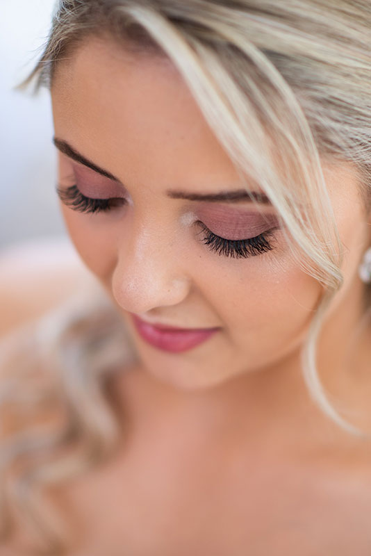 A close up shot of a woman