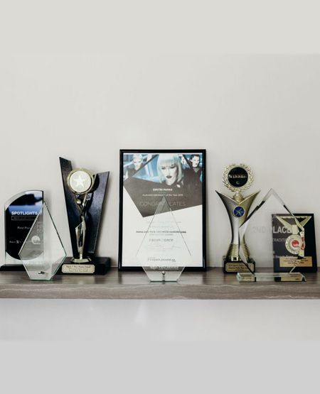 Trophy and Plaque